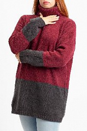 Свитер с высоким воротником BCBGMAXAZRIA Turtle Long Sleeve Pullover Sweater